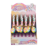 Kugelschreiber, Einhorn, mit Glitter &
