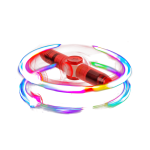 OOTB Kugelschreiber Gyro Spinner mit LED