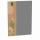 Doppelkarten B6 hd Terra  Denim 3er, Flächenmasse 240 g/m², Naturpapier/säurefrei,, Cotton Papier/10% Baumwolle-30% Recycling,
