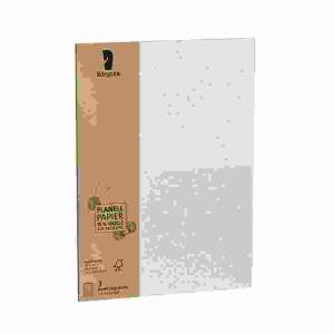 Doppelkarten B6 hd Terra  Flanell 3er, Flächenmasse 240 g/m², Naturpapier/säurefrei,, Flanell Papier/15% Wolle-40% Recycling,