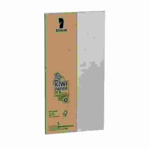 Briefumschläge DL Terra  Kiwi 5er, 120 g, Nassklebung, Naturpapier/säurefrei,, Kiwi Papier/15 % Reste der Kiwi-Verarbeitung