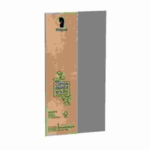 Briefumschläge DL Terra  Muskat 5er, 120 g, Nassklebung, Naturpapier/säurefrei,, Cotton Papier/10% Baumwolle-30% Recycling