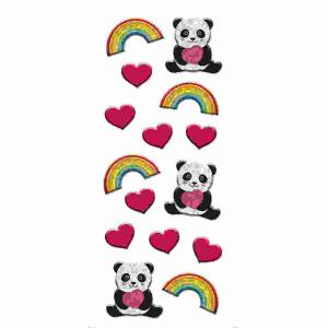 Sticker Panda in Love