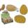 Badeschwamm 15x11cm mit Netz 4029811248643