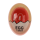 OOTB Farbwechselnder Kurzzeittimer Egg ca. 6 x 4 cm
