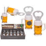 OOTB Metall-Flaschenöffner Bierglas mit Magnet