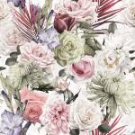 Serviette 33x33cm  Smukke Blomster, 3-lagig, 20...