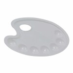 Mischpalette Artists  Kunststoff 17x25cm oval, DALER ROWNEY