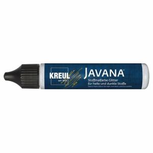 KREUL Stoffmalfarbe Silber 29 ml Pen, Glitter