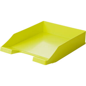 Briefablage Klassik A4/C4  lemon, stapelbar, stabil, modern,, HAN