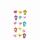 Sticker Glitter Birdies