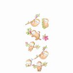Sticker Faultiere