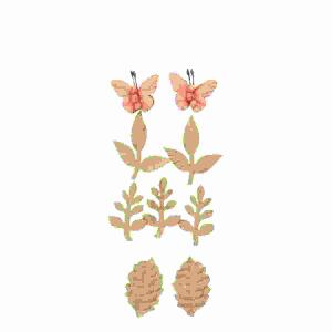 Sticker Nature Line  Leaves