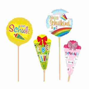 Folienballon Einschulung  Mini sortiert, TIB