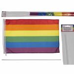 Flagge Pride 90x60cm  mit Stab