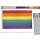 Flagge Pride 90x60cm  mit Stab