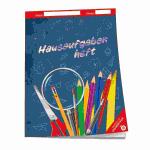 Hausaufgabenheft A5  Grundschule Tafel blau, 96 Seiten,...