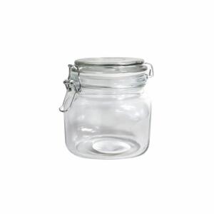 Einmachglas 750ml  mit Bügelverschluss, Gummiring,, Maße ca. D 11,7 / H x 12 cm