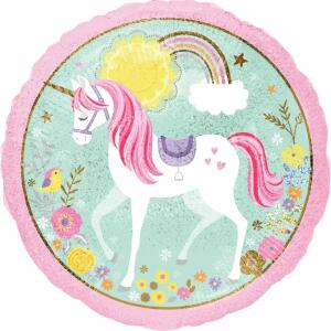 Folienballon Magical  Unicorn D43cm