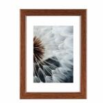 Kunststoffrahmen Breeze  nuss 15x20cm, hama