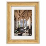 Kunststoffrahmen Rustic  eiche 10x15cm, hama