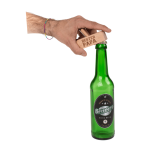 OOTB Metall-Flaschenöffner mit Holzgriff Hobel