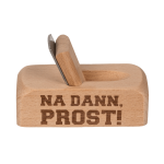 OOTB Metall-Flaschenöffner mit Holzgriff Hobel