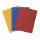Sammelmappe A4 Karton  3er FSC-Mix, in rot, grün und gelb, mit Gummizug und 3 Klappen,, aus Karton 355g/m2,, Exacompta