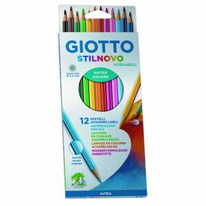 Buntstifte GIOTTO  Stilnovo Acquarell 12er, sechskant,, LYRA