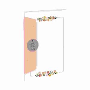 Briefpapier-Set 5/5 A4/DL  Girlande, Designpack, 5 Blätter / 5 Briefumschläge