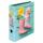 Herlitz Ordner maX.file A4 Gummistiefel Innenspiegel sw Rückenbreite 8 cm