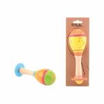 Maraca Holz  2fach farbig sortiert, ab 3 Jahren,, Johntoy