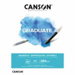 Aquarellblock Canson A4  250g 20 Blatt, Canson Graduate...