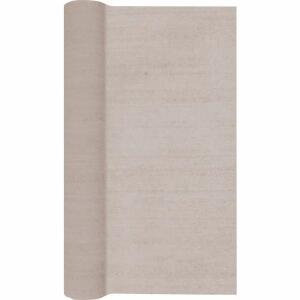 Tischläufer Struktur  taupe 490x40cm, Home Fashion