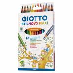 Buntstifte GIOTTO  Stilnovo Maxi 12er, Maxi Colours,...