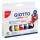 Temperafarben GIOTTO  extra fein 5x21ml 5er, 5 Farben: weiß, schwarz, rot, cayn, gelb, GIOTTO