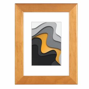 Holzrahmen Vigo braun  13x18cm FSC100%, hama