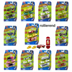 Hot Wheels Skate  Collecter Serie TVD, Set mit Skateboard, passenden Schuhen und Rennwagen,, Schuhe können an die Boards gesteckt werden,, zum Sammeln, Tauschen und gemeinsamen Spielen,, ab 5 Jahren,, Mattel