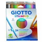 Buntstifte GIOTTO  Stilnovo Acquarell 24er, sechskant,, LYRA