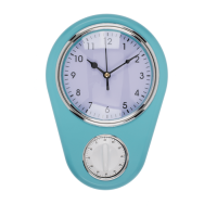 Wanduhr, Kitchen mit Kurzzeitwecker, ca. 22,5 cm,