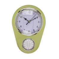 Wanduhr, Kitchen mit Kurzzeitwecker, ca. 22,5 cm,