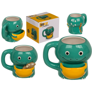 OOTB Dolomite-Becher mit Keksfach Dinosaurier