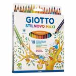 Buntstifte GIOTTO  Stilnovo Maxi 18er, Maxi Colours,...