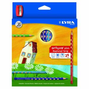 Buntstifte Groove slim  Natural Grip 24er, LYRA