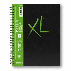 Skizzenbuch Canson A5 XL  Dessin 160g 60 Blatt, Spiralbindung, Hochformat, CANSON