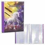 Idena Zeugnismappe A4  12 Hüllen Einhorn FSC-Mix,...