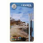 Aquarellstifte Graduate  12er 1 Pinsel, 12 Farben...