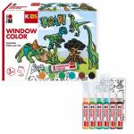 Window Color-Set KiDS  Dinosaurier 6x25 ml, Farben auf...