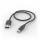 Ladekabel USB-A USB-C  1m schwarz, HAMA