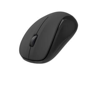 Funkmaus-3-Tasten  MW-300 V2, geräuschlos, USB-Empfänger, schwarz,, HAMA